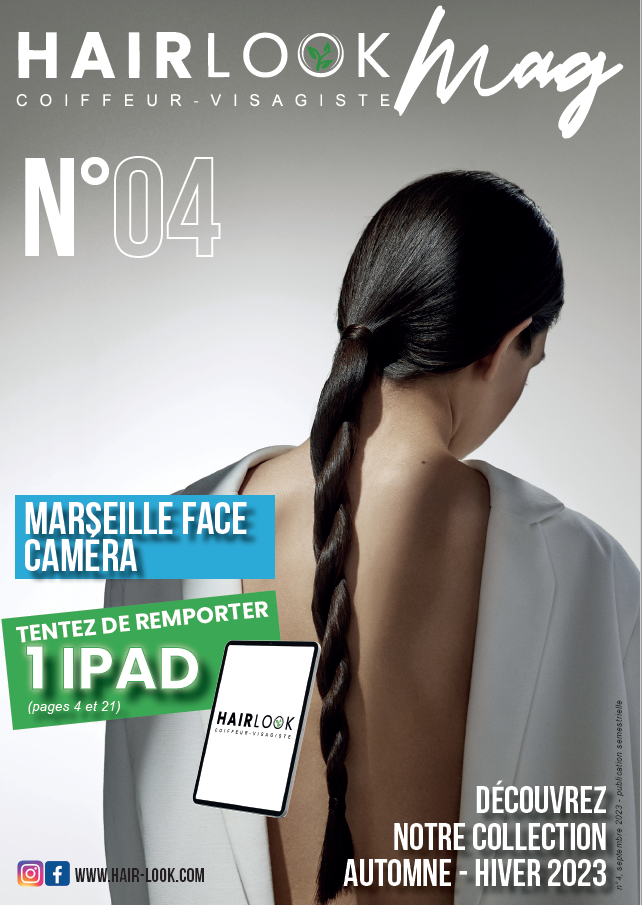 HairLook MAG N°4 - Disponible en salon Salon de coiffure Hair Look Marseille
