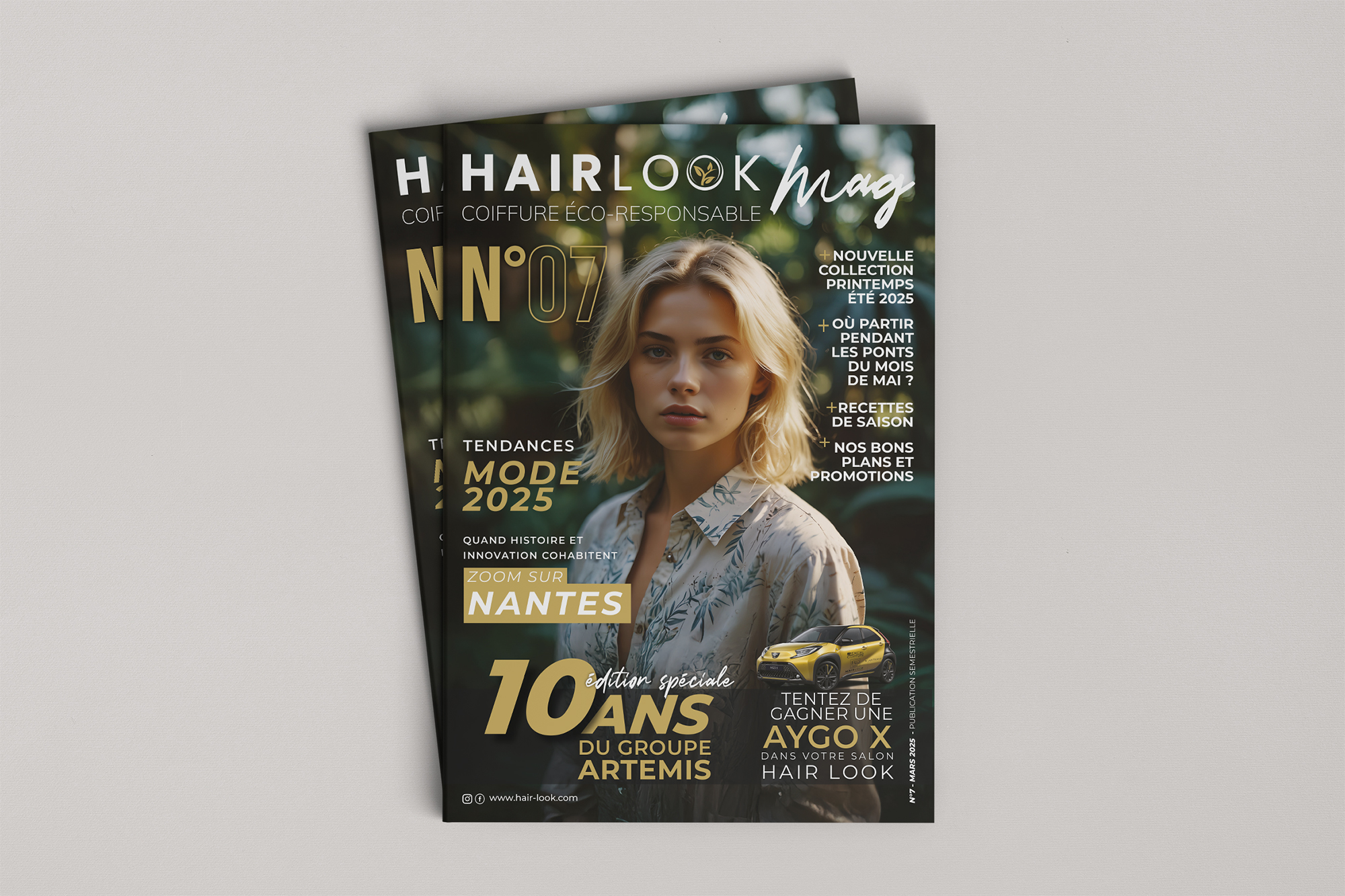 HairLook MAG N°7 - Disponible en salon Salon de coiffure HairLook Lézignan-Corbières